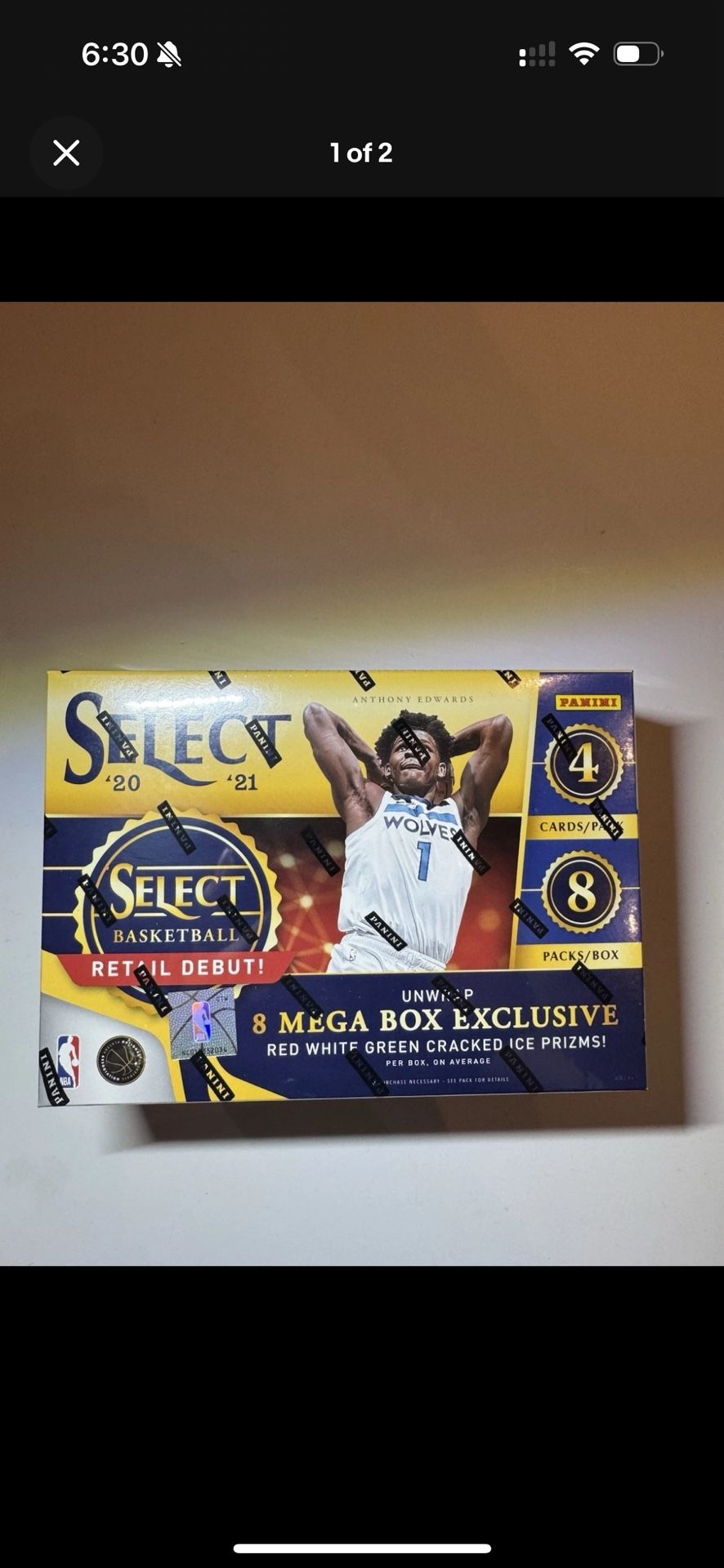 2020-2021 Panini Select NBA Basketball MEGA Box Exclusive Factory Sealed