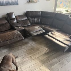 Leather Couch
