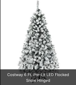 Costway 6FT PRELIT TREE!