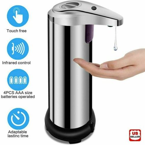 Touchles Sanitizer & Soap Dispenser
