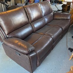 Leather Couch