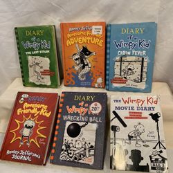 Diary Of a Wimpy Kid Books , Hardcover By Jeff Kinney
