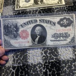 1917 Sawhorse $1 Bill