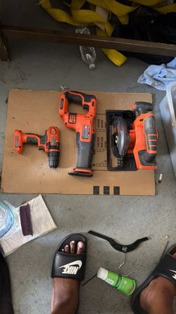 3 battery operated tools