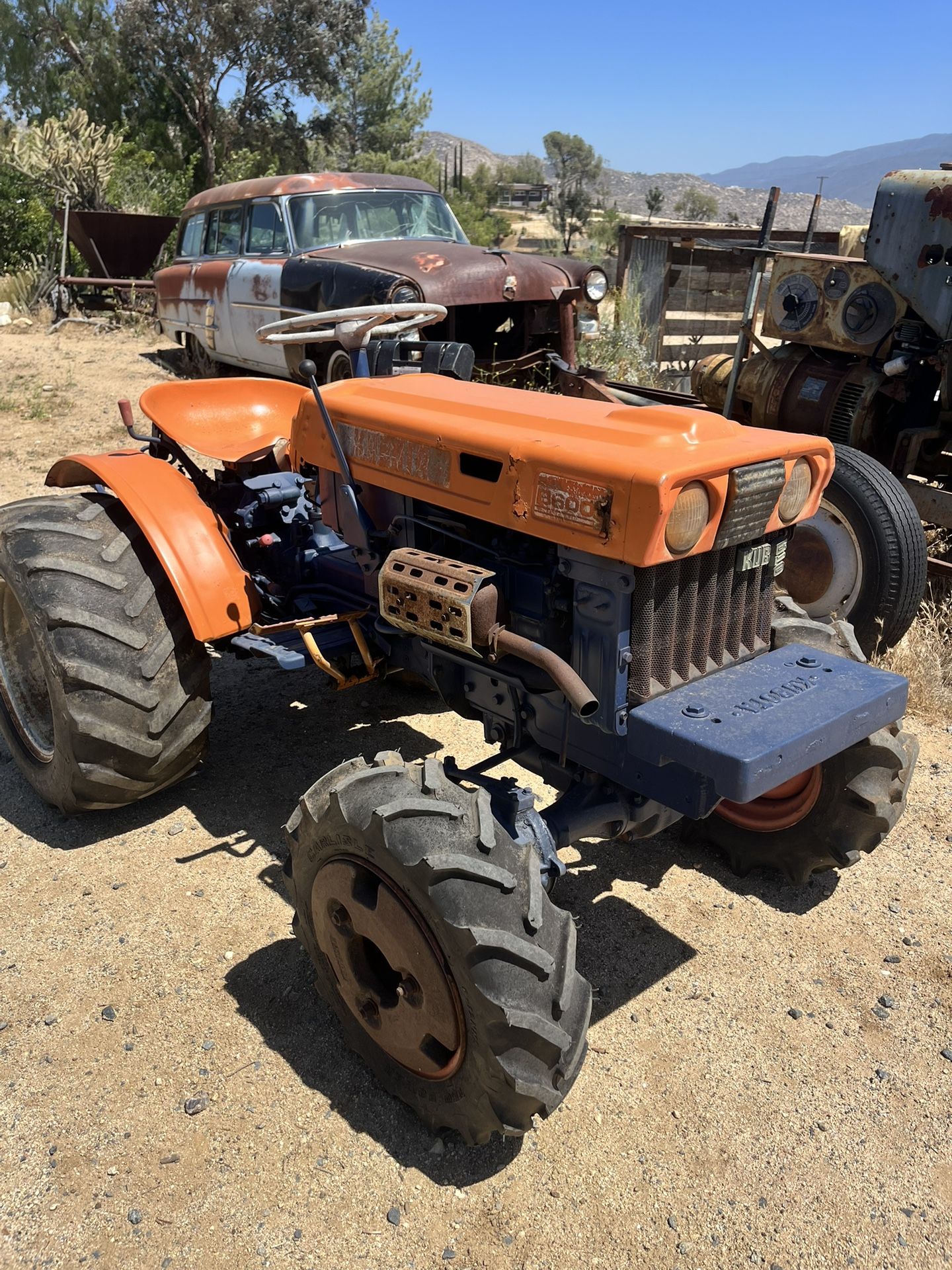 Kubota Diesel 4x4 Tractor