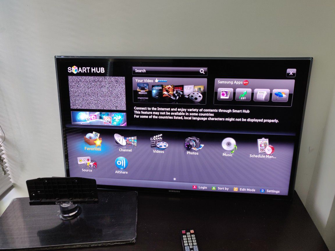 Samsung 40inch smart TV