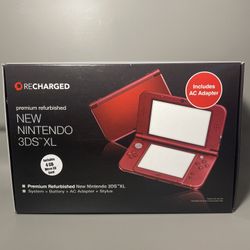 New Nintendo 3DS XL in Red