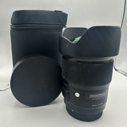 Canon Sigma Art 20MM 1.4 Lens