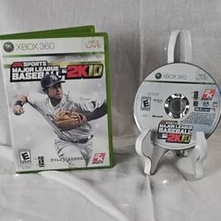 Xbox 360 Game 2K Sports Major League Baseball 2K10