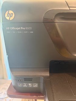 HP Officejet Pro 8600 PRINT | FAX | SCAN | COPY | WEB