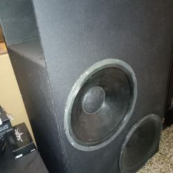 Ported Subwoofer Enclosure For Two 18s