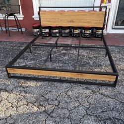 King Size Platform Bed