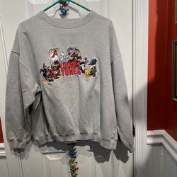 Warner Brothers Studio Store Looney Tunes Adult Large Sweatshirt