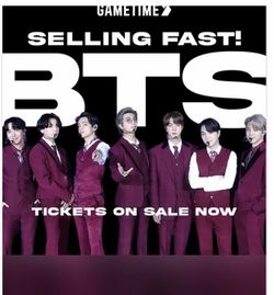BTS TICKETS FOR SALE
