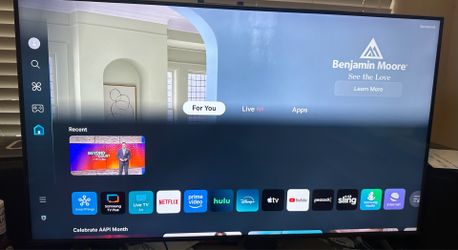 Samsung 43” 4k smart tv