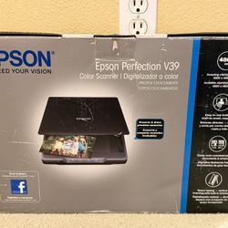 Epson Perfection V39 Flatbed Scanner - Black