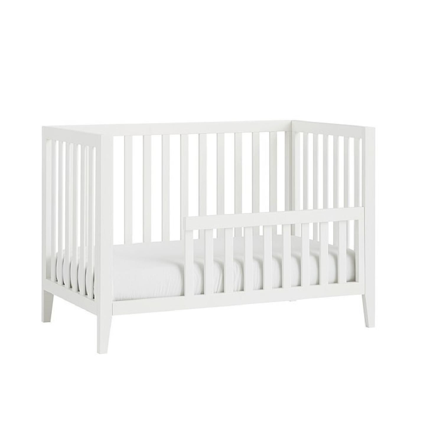 Pottery Barn Kids Marlow Convertible Crib w/ Mattress