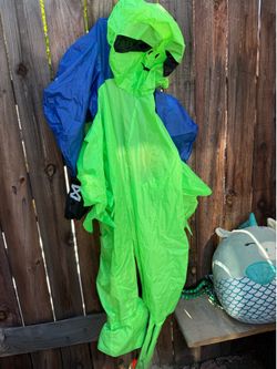 Alien inflatable costume
