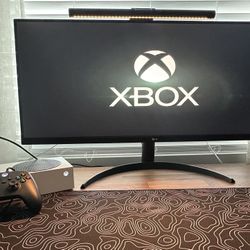 Full Gaming Setup - Xbox Series S 512GB and 34” LG Ultra-wide Monitor