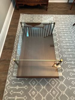 West Elm Mid-Century Art Display Coffee Table - used
