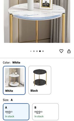 Sofa side table