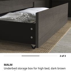 Double New Underbed Storage Box Drawers For Queen And King