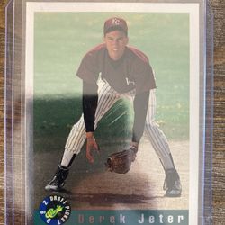 Derek Jeter Rookie Card. Mint Condition