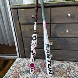 2 Softball Bats Used