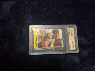 1986 fleer update #u-14 barry bonds rookie card  graded 10 gem mint