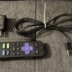 Roku Remote & Charger