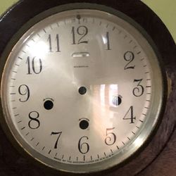 Ansonia Mantle Clock Case Westminster Dial No Movement Level And Adj Feet