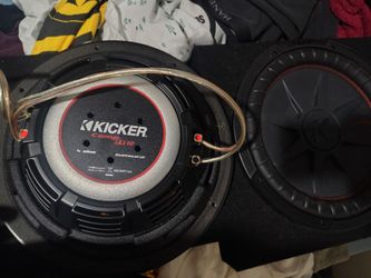 Kicker CompD 12" Dual Voice Coil Subwoofers