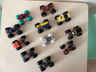 Monster Truck Toy Cars Lot of 11