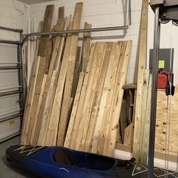 Garage Full Of Wood 