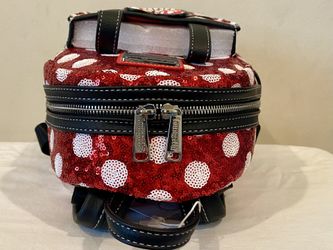 NWT Disney Parks Loungefly Minnie Mouse Backpack with Ears  display picture 2