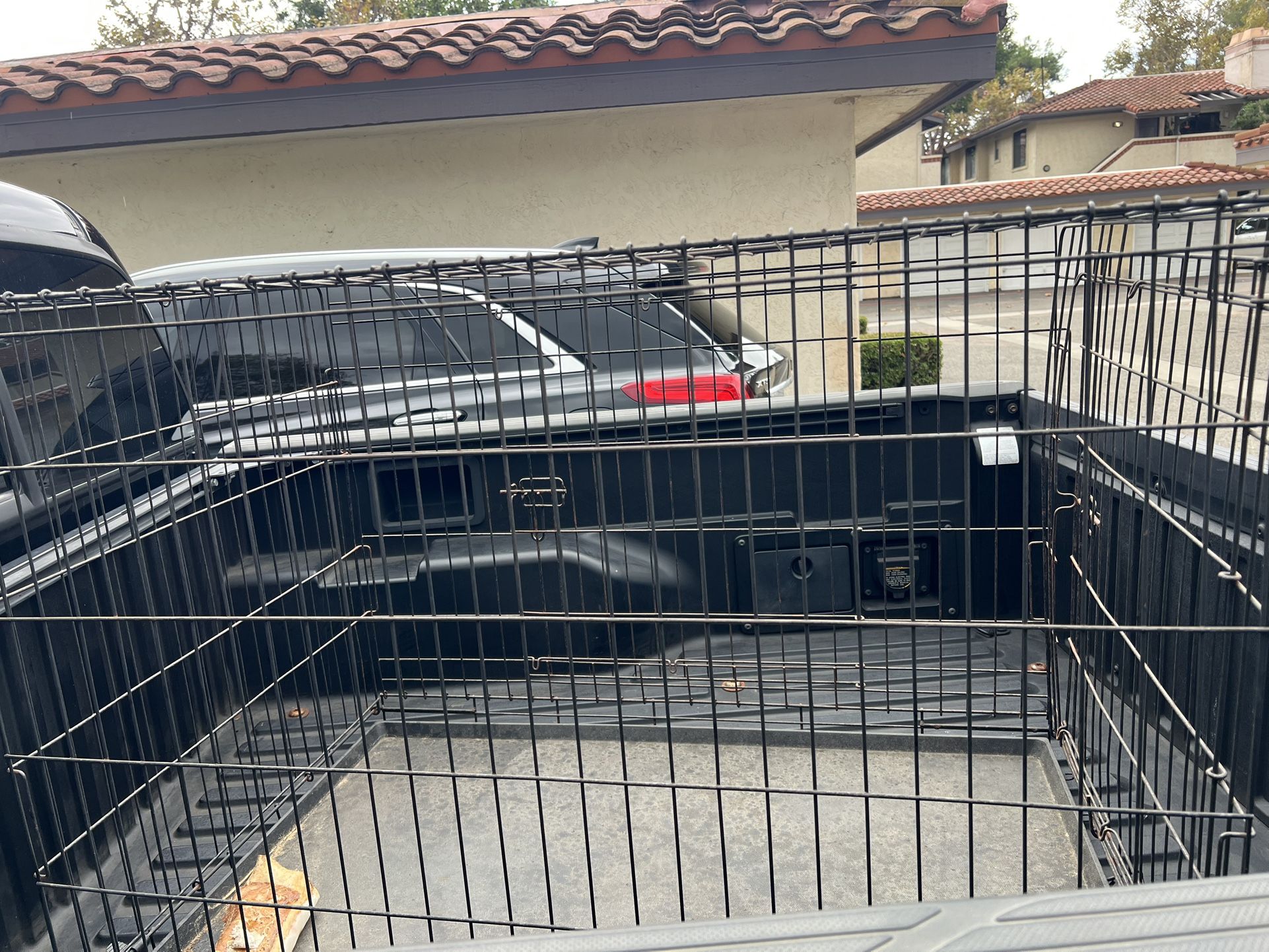 Large dog kennel