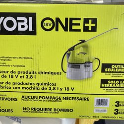 Ryobi 1 Gallon 18v Chemical Sprayer 