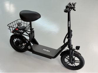 HiBoy U3 E-Scooter with Seat, 500W Motor, 25-Mile Range & 20 mph Max Speed, 14" Tires