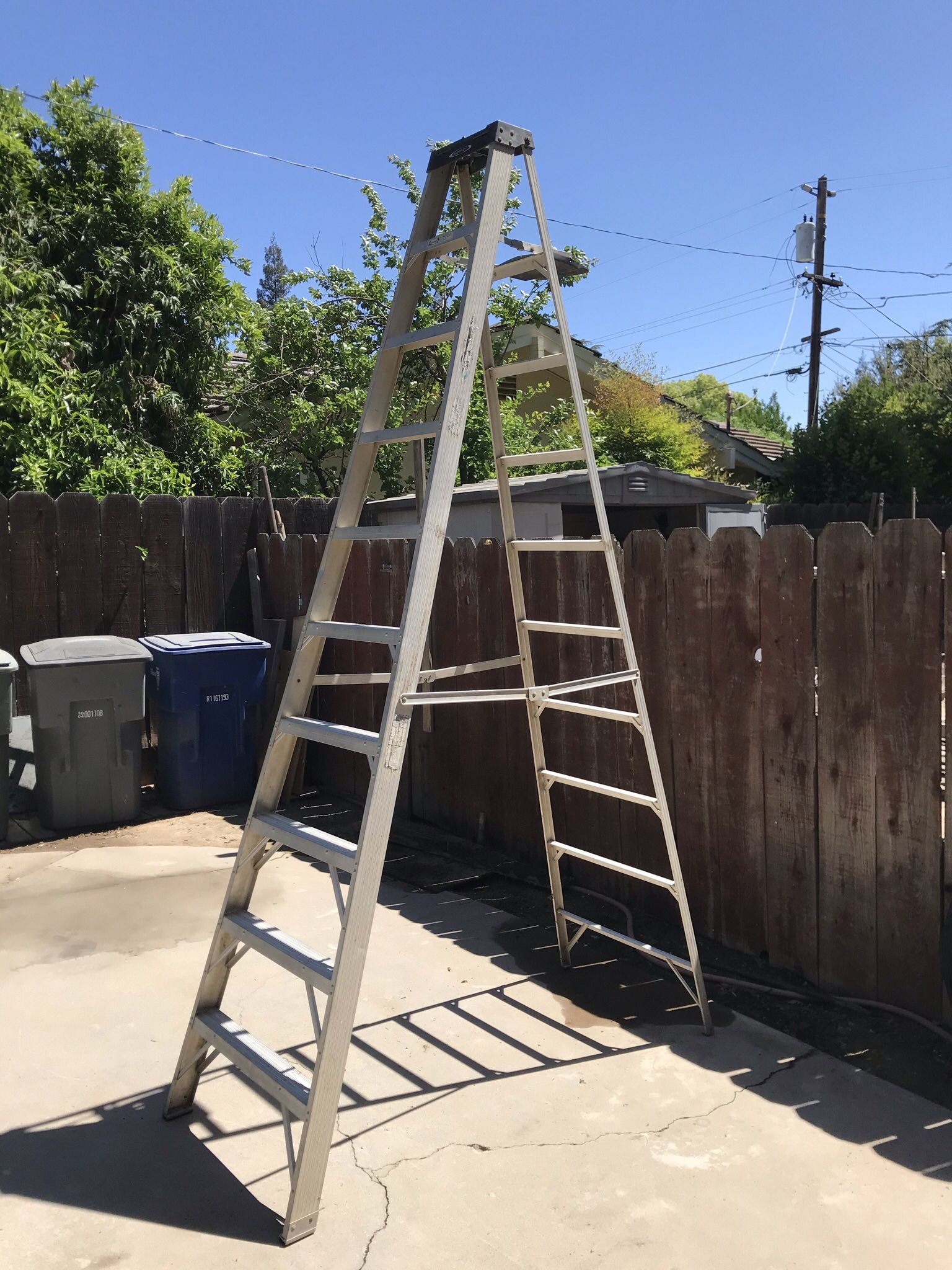 10 Foot Werner Aluminum Ladder — SALE Extended Thru Fathers Day Sun 6/20/21 —-$75