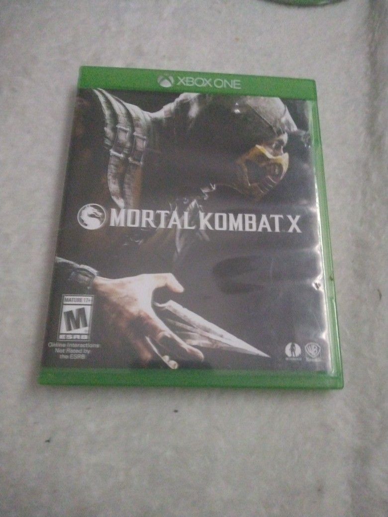 Xbox One Mortal Kombat X Game 