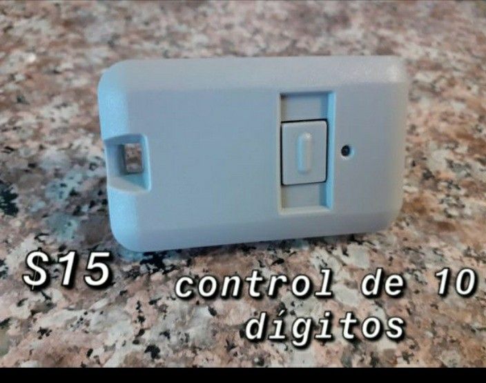 $15 gate control de 10 dijitos