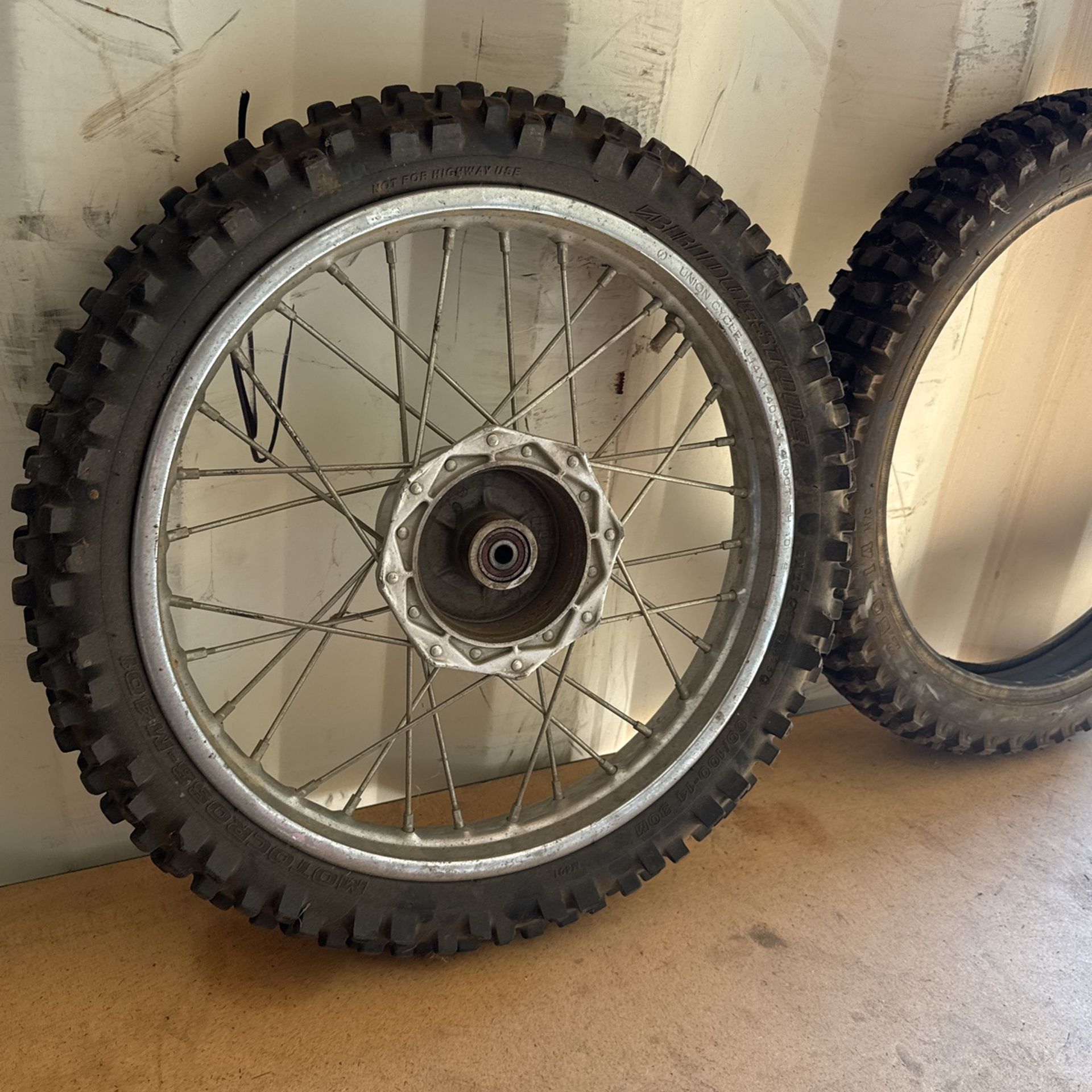 KLX 110 Front Wheel