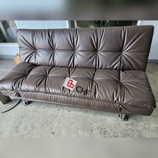 New Convertible Futon Sofa Bed 