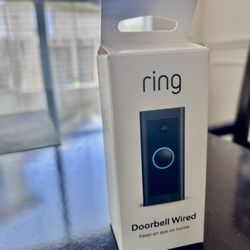 Ring Doorbell Wired, New 