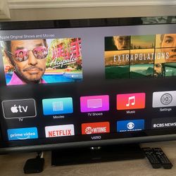 47” Vizio LCD TV With Apple TV