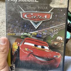 Cars Ps2 Video Game 