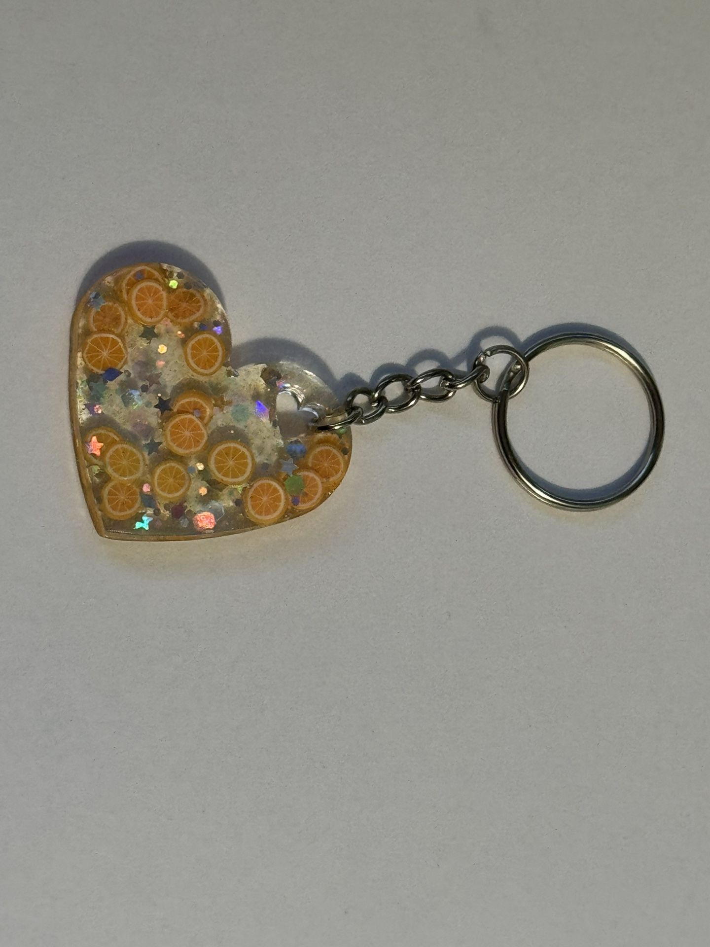 Heart keychain