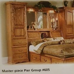 American Furniture Splid Wood Bedroom Set