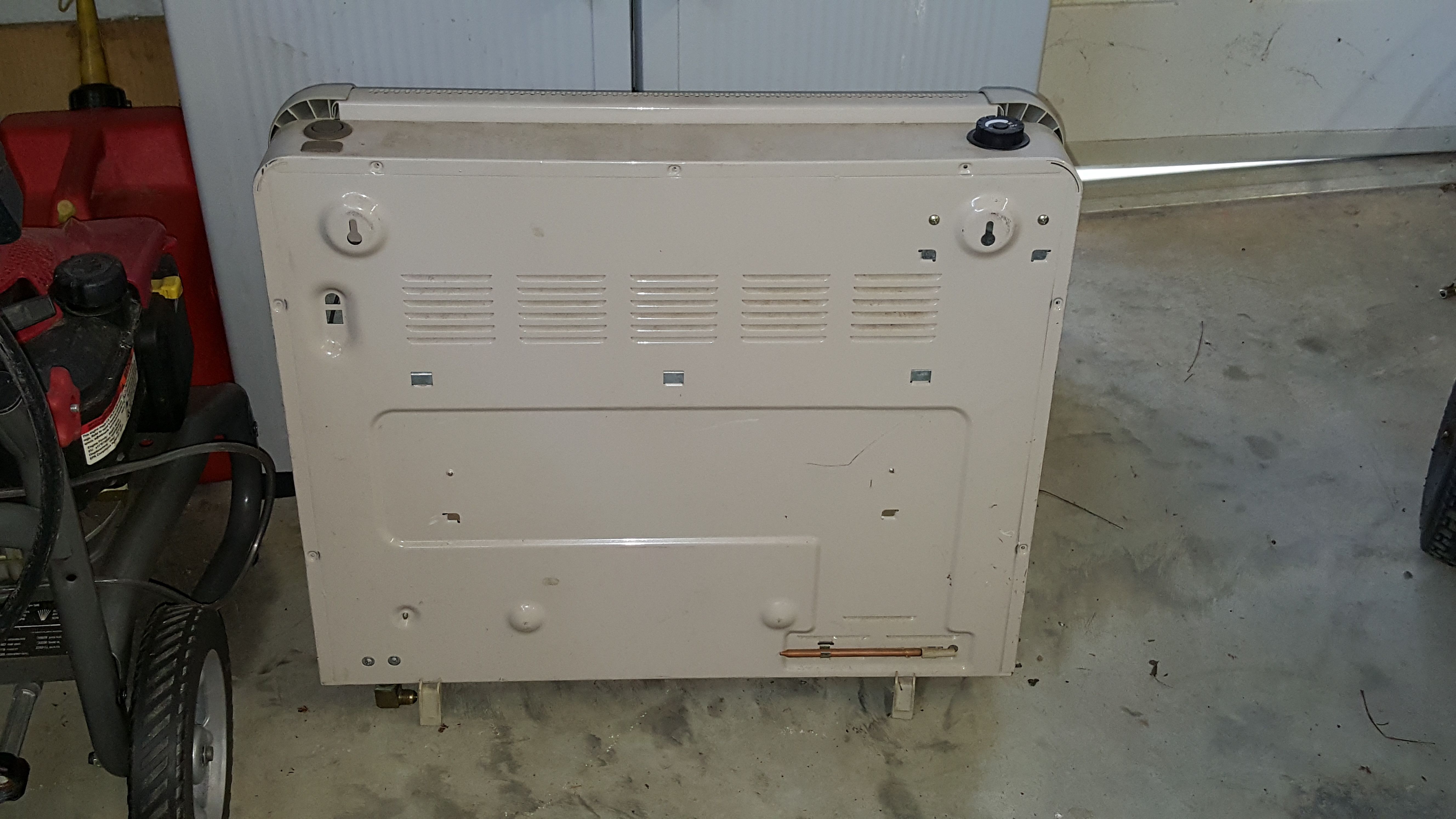 Sunstar Corcho 27,000 btu Slim Slimline Ventless Wall Mount Propane Gas  Heater Garage Home for Sale in Garner, NC - OfferUp