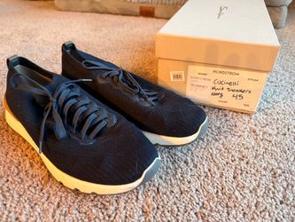 Brunello Cucinelli knit sneakers 2024